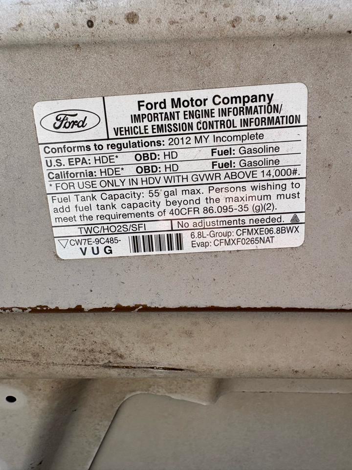 Ford Econoline E450 2012
