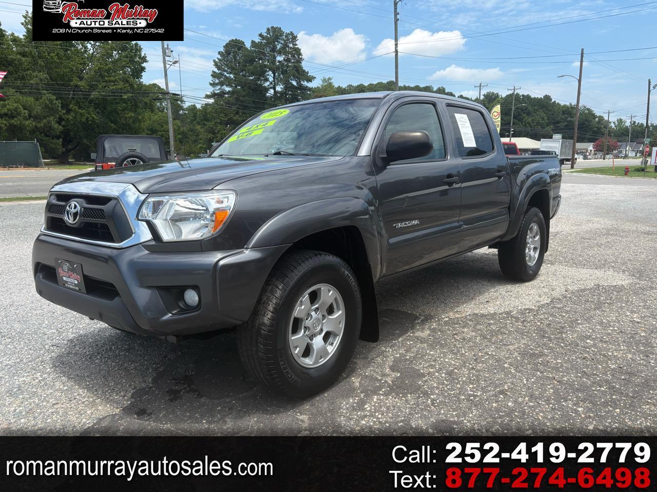 2015 Toyota Tacoma Double Cab V6 6MT 4WD
