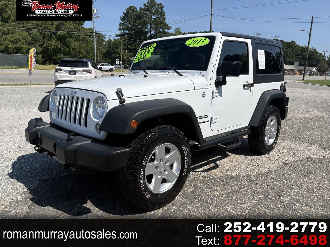 2015 Jeep Wrangler Sport 4WD
