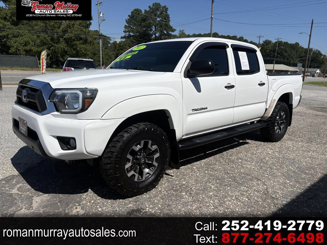 2012 Toyota Tacoma PreRunner Double Cab V6 Auto 2WD