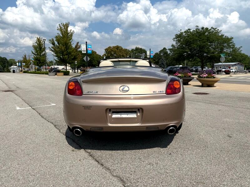 Lexus SC 430 Convertible 2002 Lexus SC 430 Convertible 2002