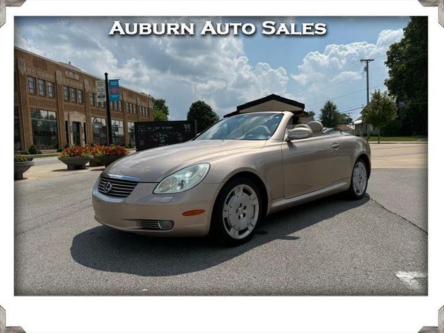 EGYPTI 2002 Lexus SC 430 RWD Convertible Rear-Wheel Drive Automatic