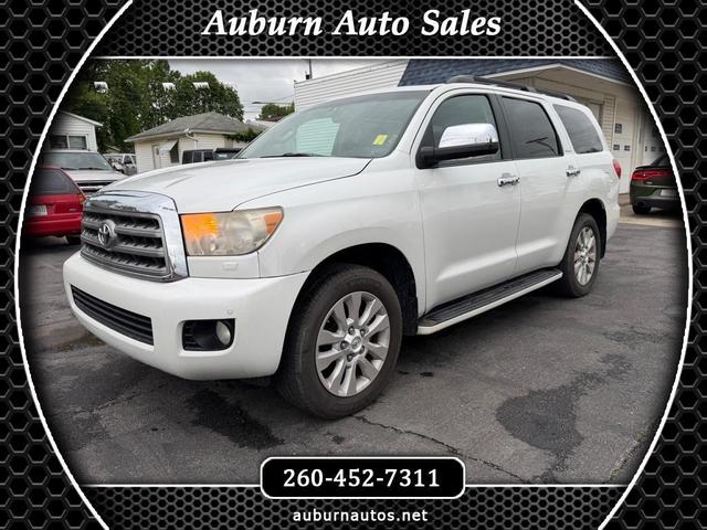 White 2008 Toyota Sequoia Platinum 4WD SUV / Crossover Four-Wheel Drive Automatic
