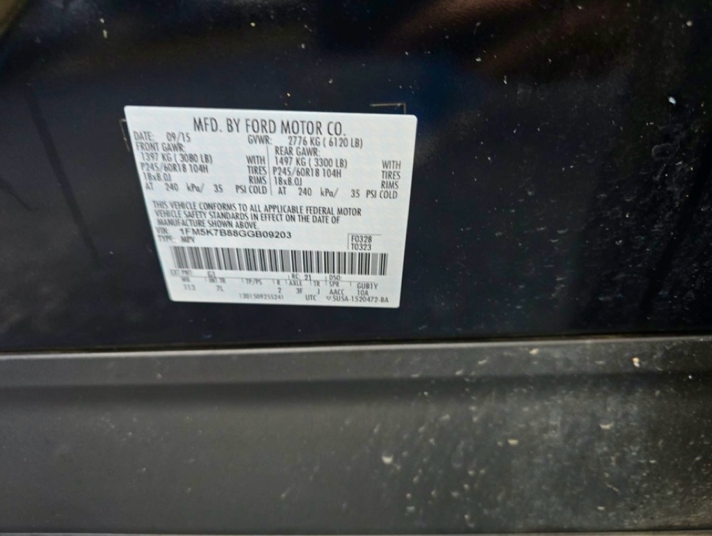 Ford Explorer  2016 Ford Explorer  2016