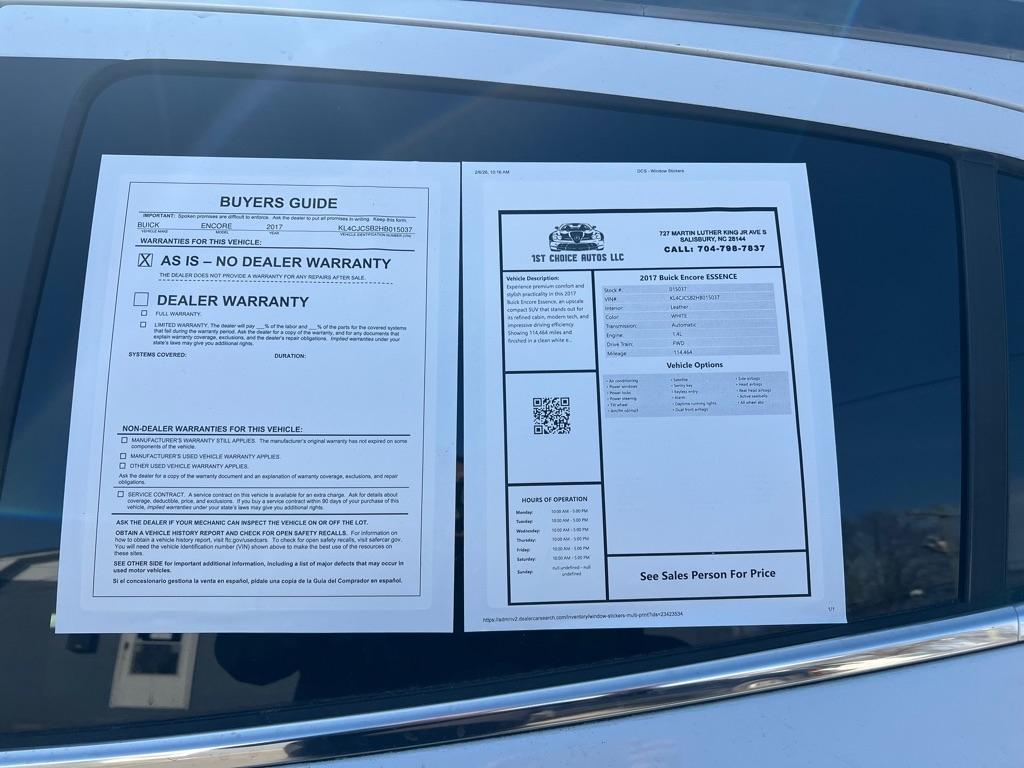 Buick Encore  2017