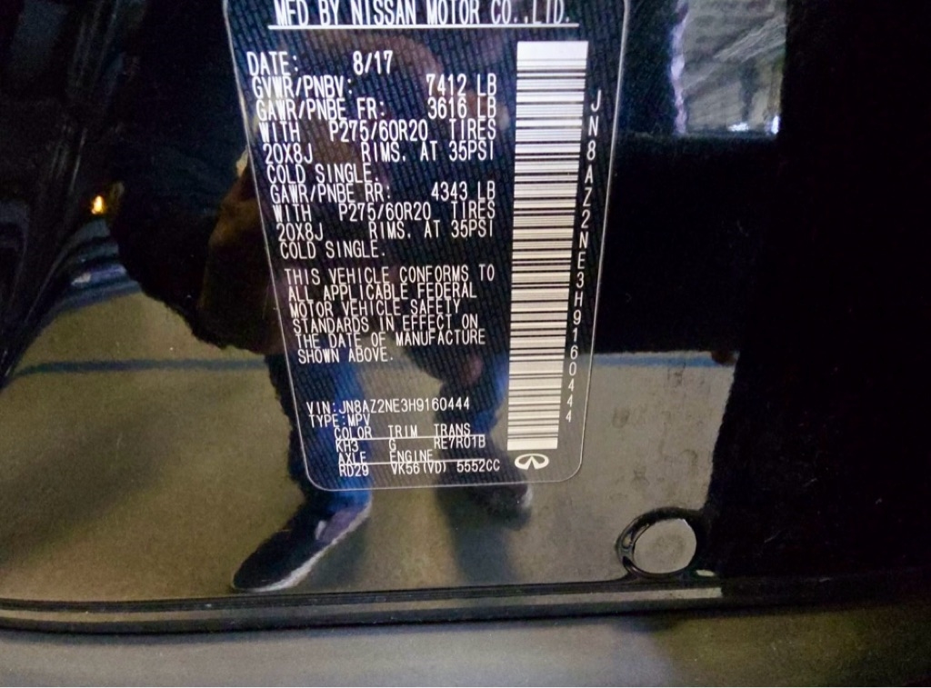 Infiniti QX80 Base 2017