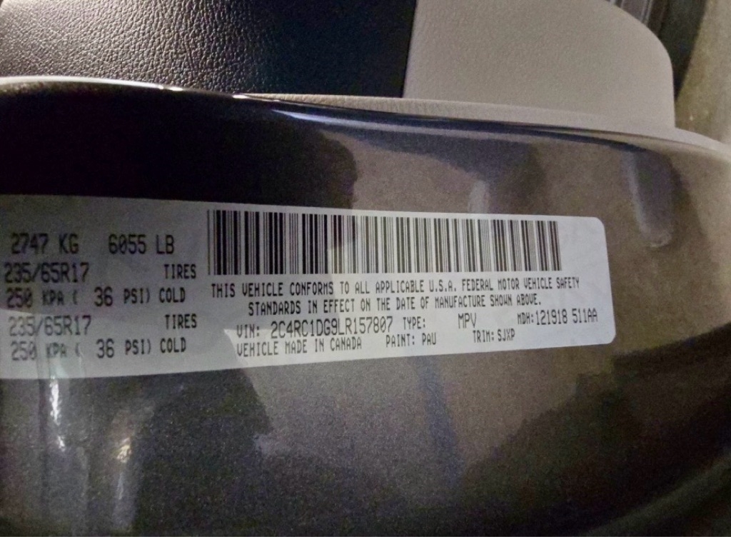 Chrysler Voyager LXI 2020