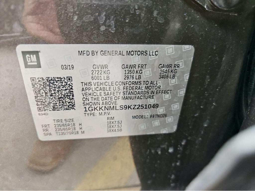 GMC Acadia SLT-1 2019