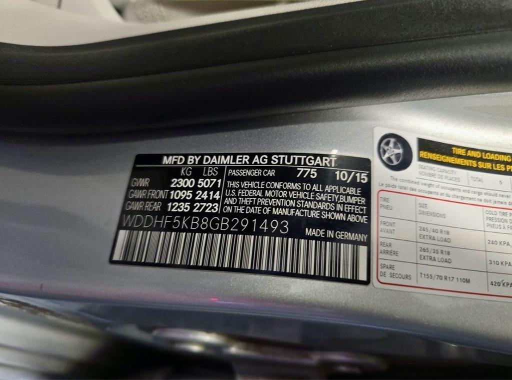 Mercedes-Benz E-Class  2016