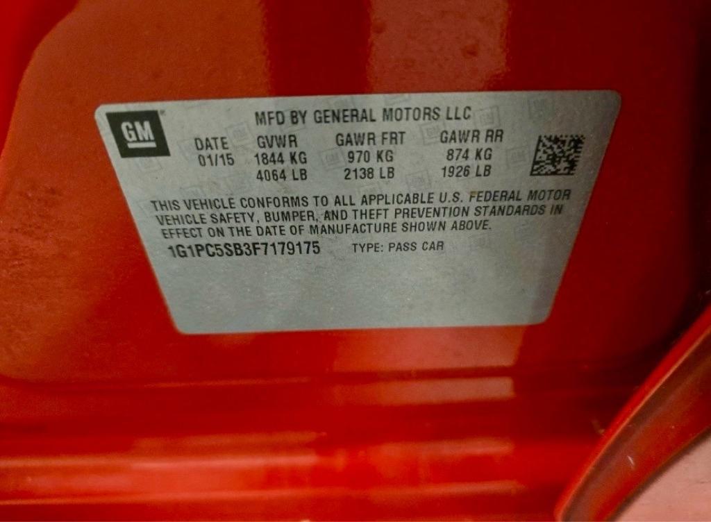 Chevrolet Cruze  2015