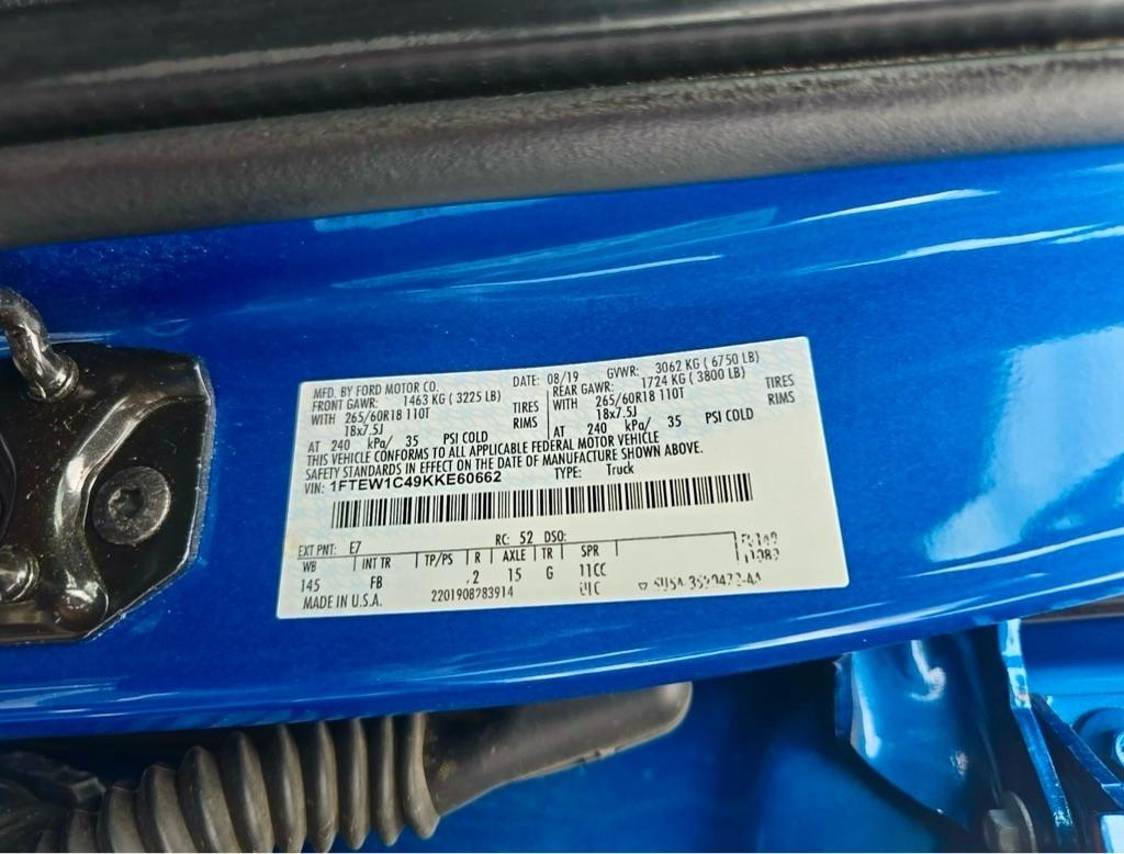 Ford F-150  2019