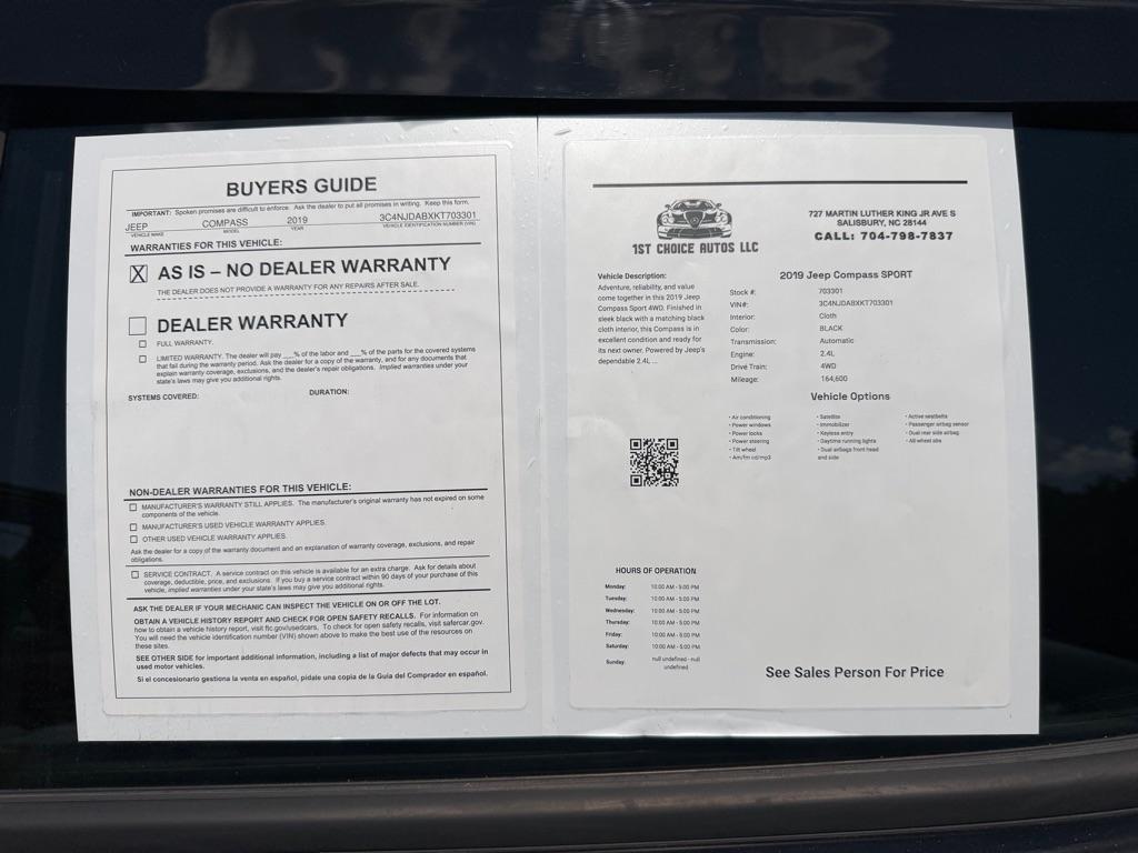 Jeep Compass  2019