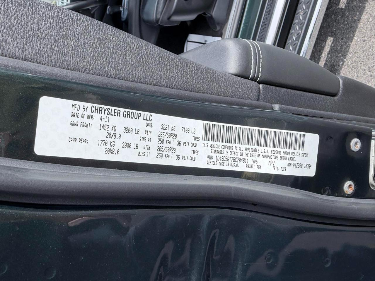 Dodge Durango Citadel 2WD 2011