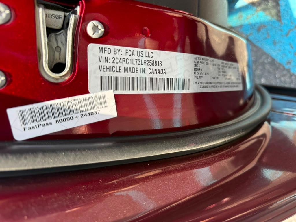 Chrysler Pacifica Hybrid Touring L 2020