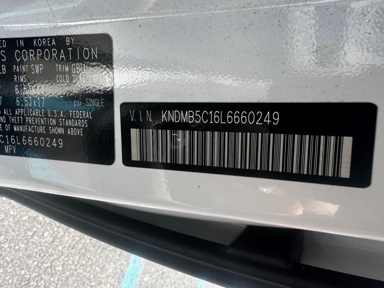 Kia Sedona LX 2020