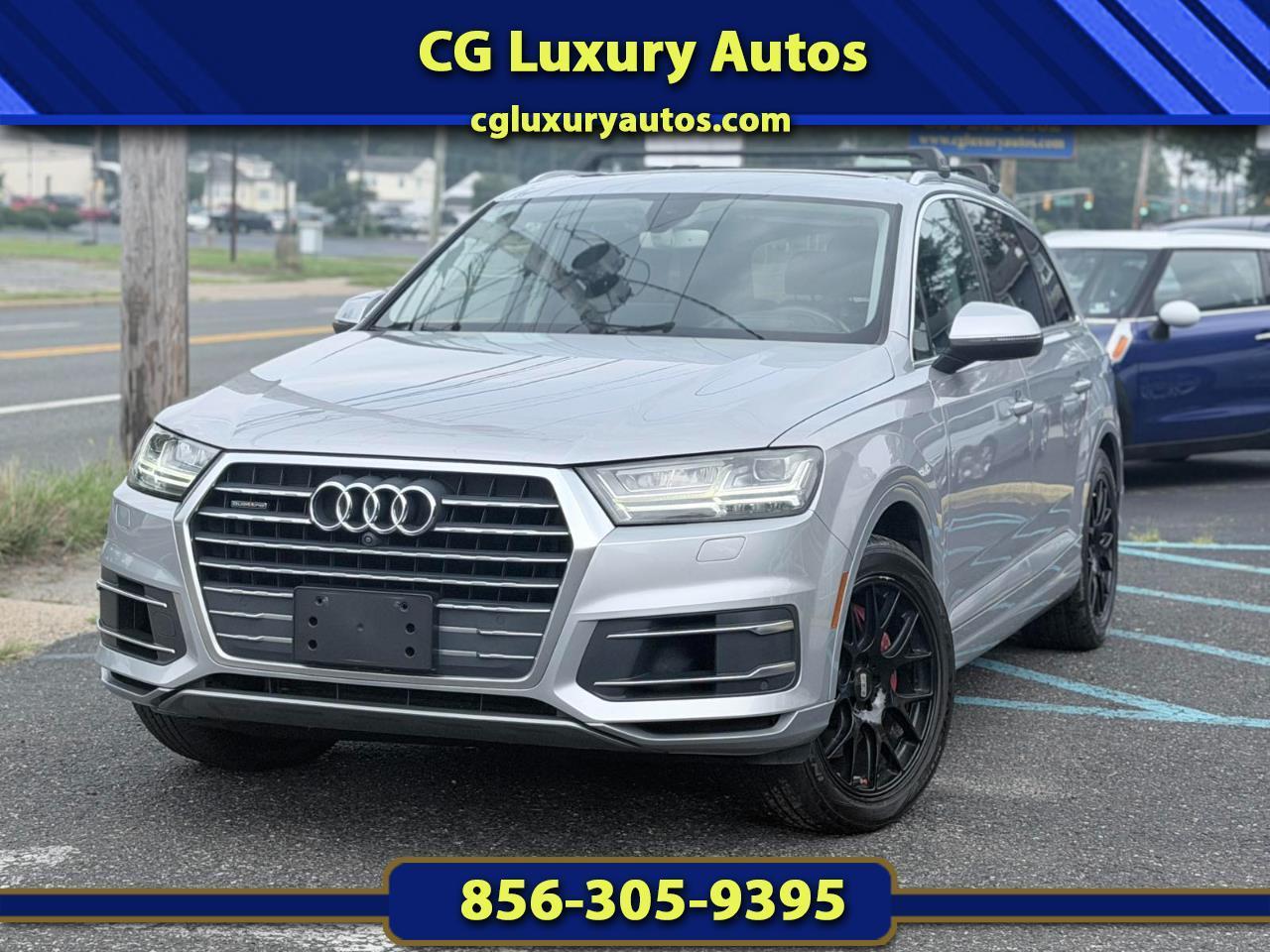 Silver 2017 Audi Q7 SUV / Crossover All-Wheel Drive Automatic