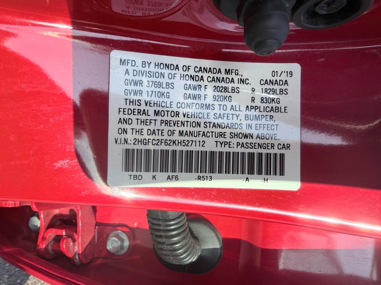 Honda Civic Sedan LX CVT 2019