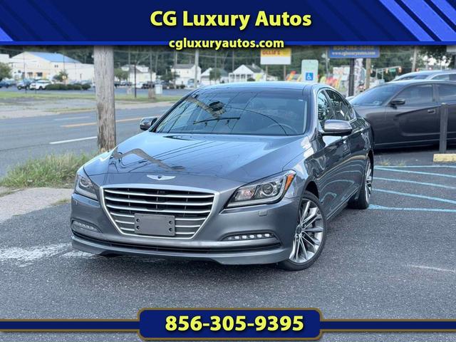 Gray 2016 Hyundai Genesis Sedan All-Wheel Drive Automatic