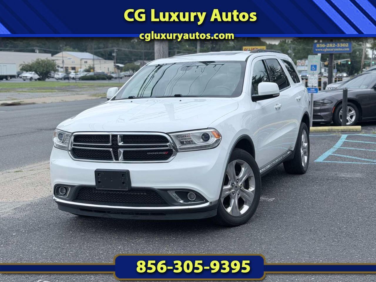 White 2015 Dodge Durango SUV / Crossover All-Wheel Drive Automatic