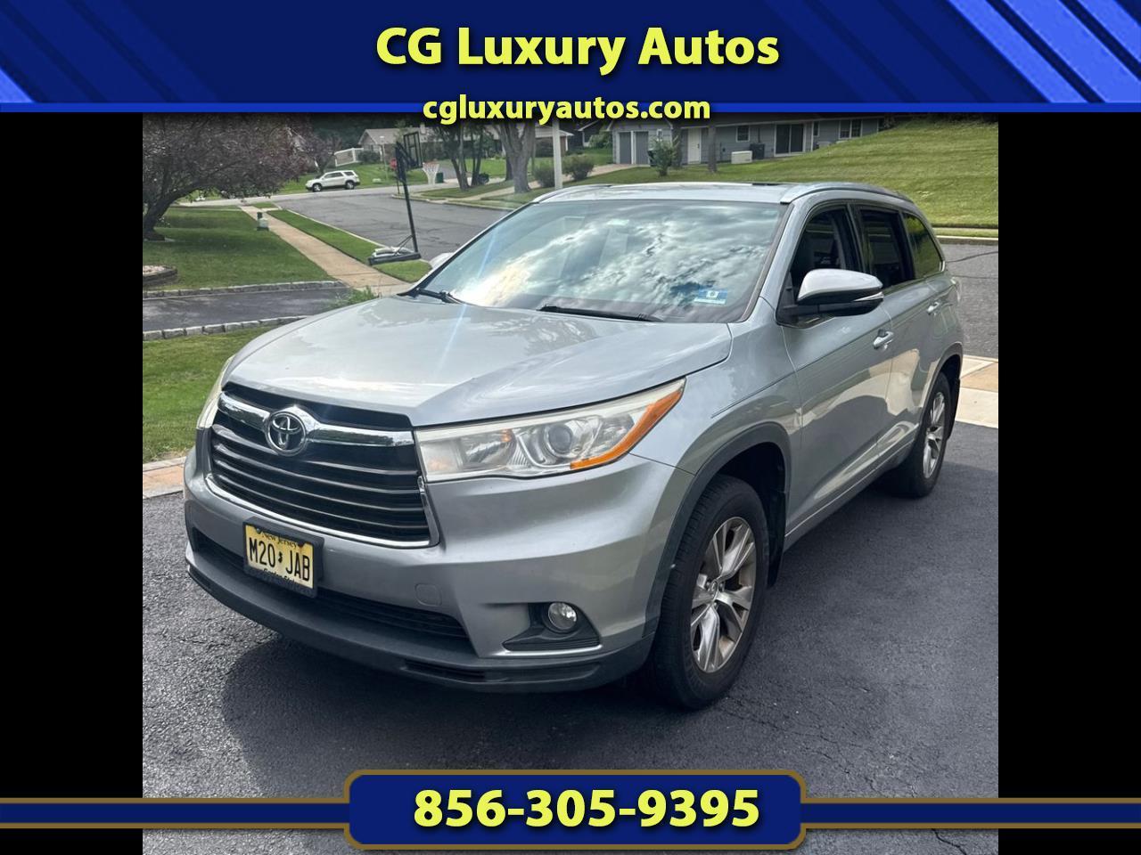 Toyota Highlander AWD 4dr V6 XLE (Natl) 2014