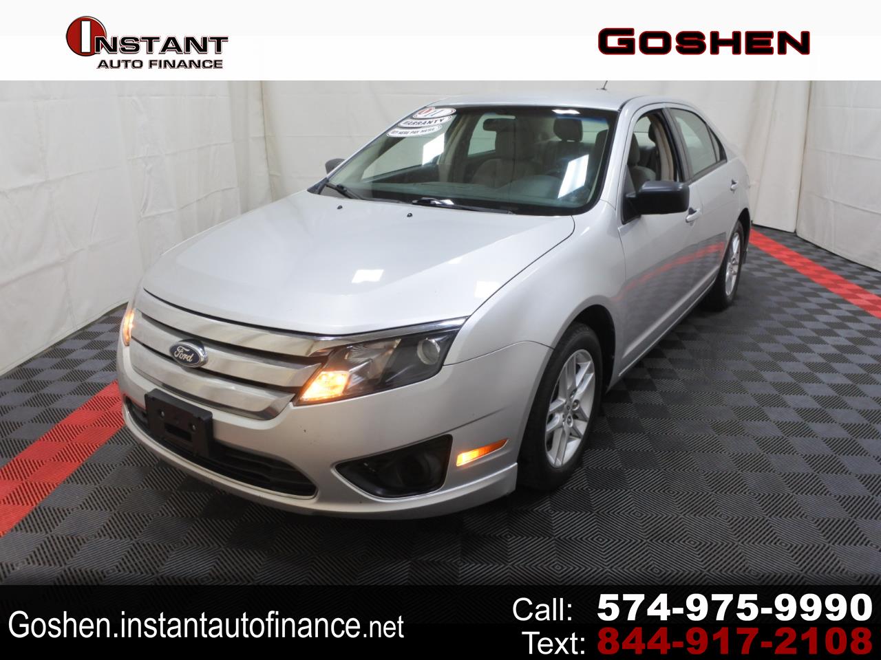 Used 2011 Ford Fusion S for Sale in Goshen IN 46526 Instant Auto Finance Inc Goshen