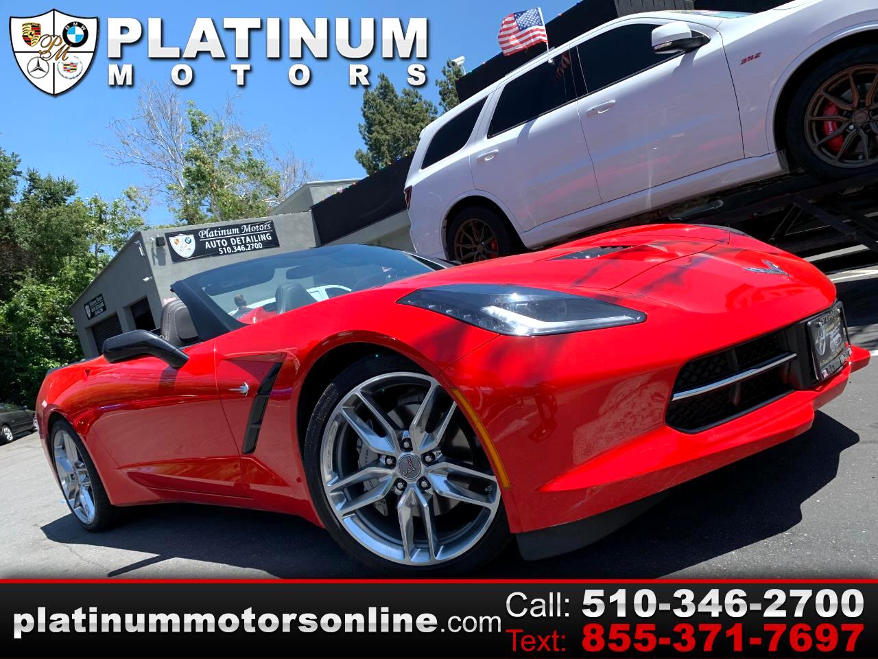 Used 2016 Chevrolet Corvette Stingray LK Only 22K Miles Torch