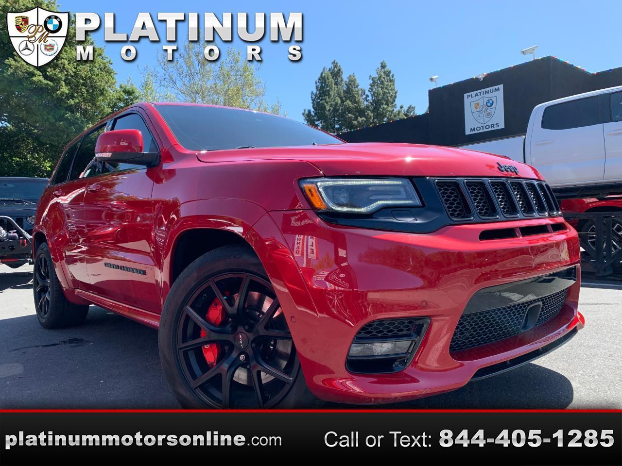 2018 Jeep Grand Cherokee SRT 4x4 ~ L@@K ~ Red/BLK ~ WOW ~ We Finance ~ Call