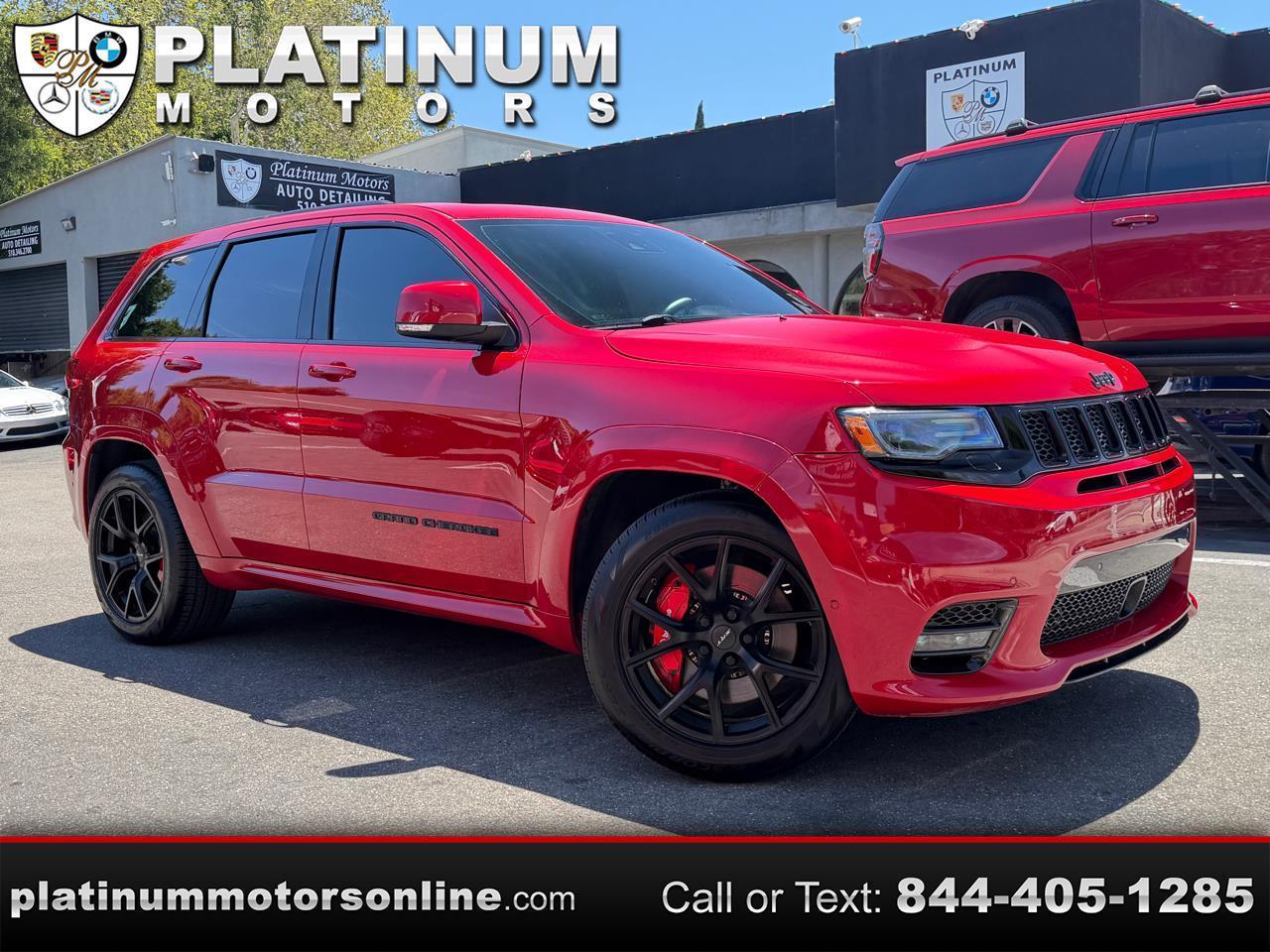 2018 Jeep Grand Cherokee SRT 4x4 ~ L@@K ~ Red/BLK ~ WOW ~ We Finance ~ Call