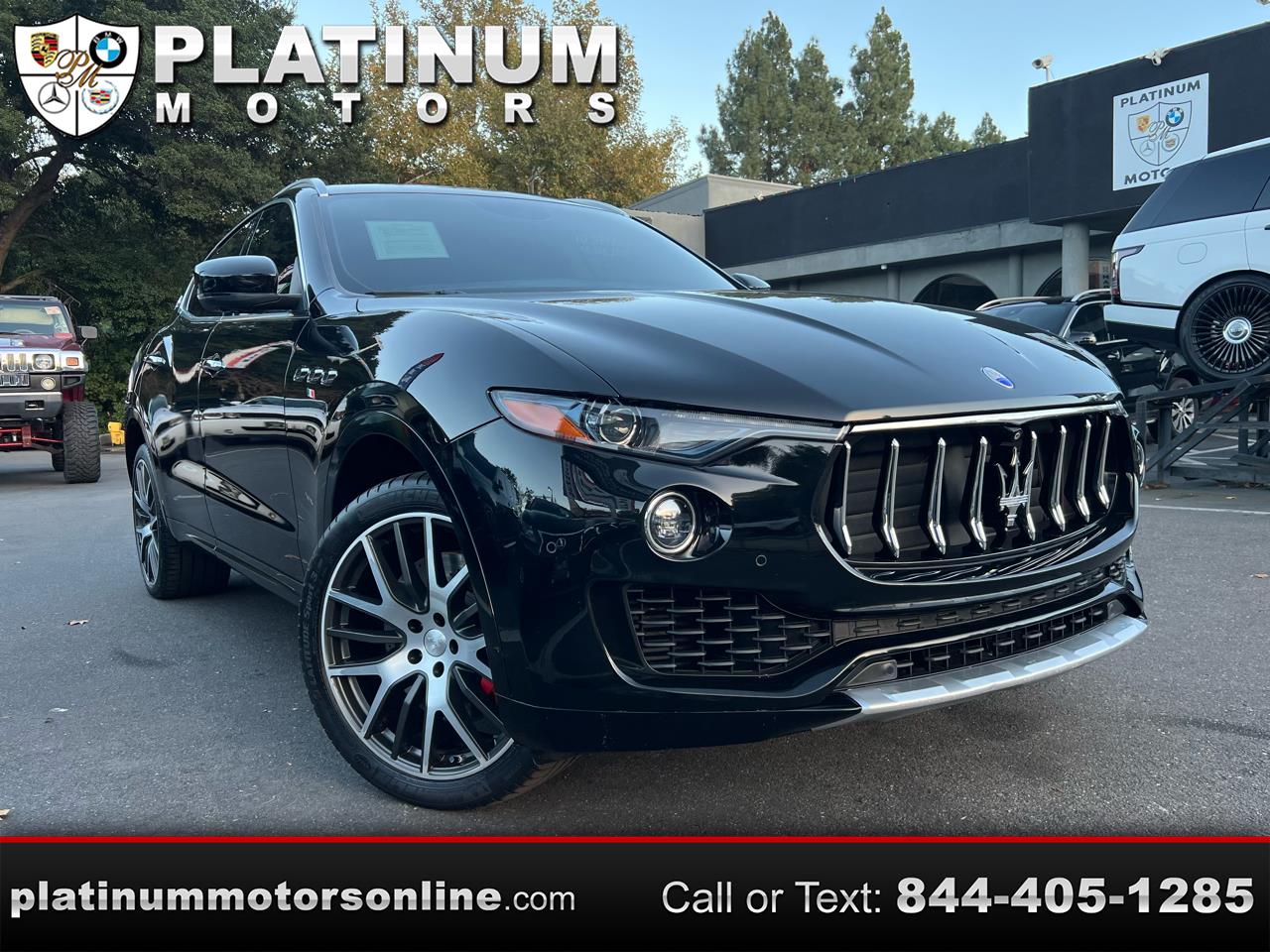 2017 Maserati Levante S ~ L@@K ~ BLK/BLK ~ Carfax ~ We Finance ~ Call No