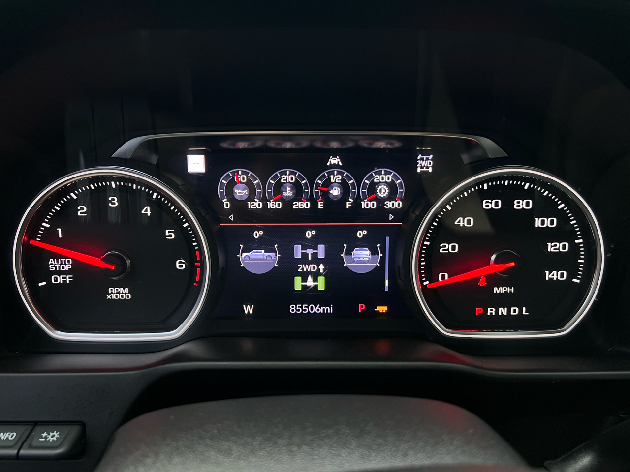 Chevrolet Silverado 1500 4WD Crew Cab 147" LTZ 2019