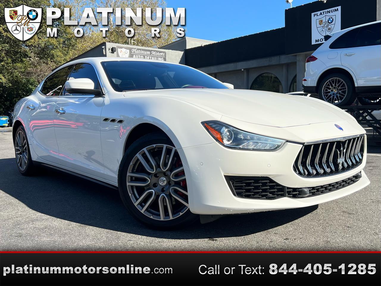 2021 Maserati Ghibli S ~ L@@K ~ 1 CA Owner ~ White/BLK ~ EZ Finance !!!