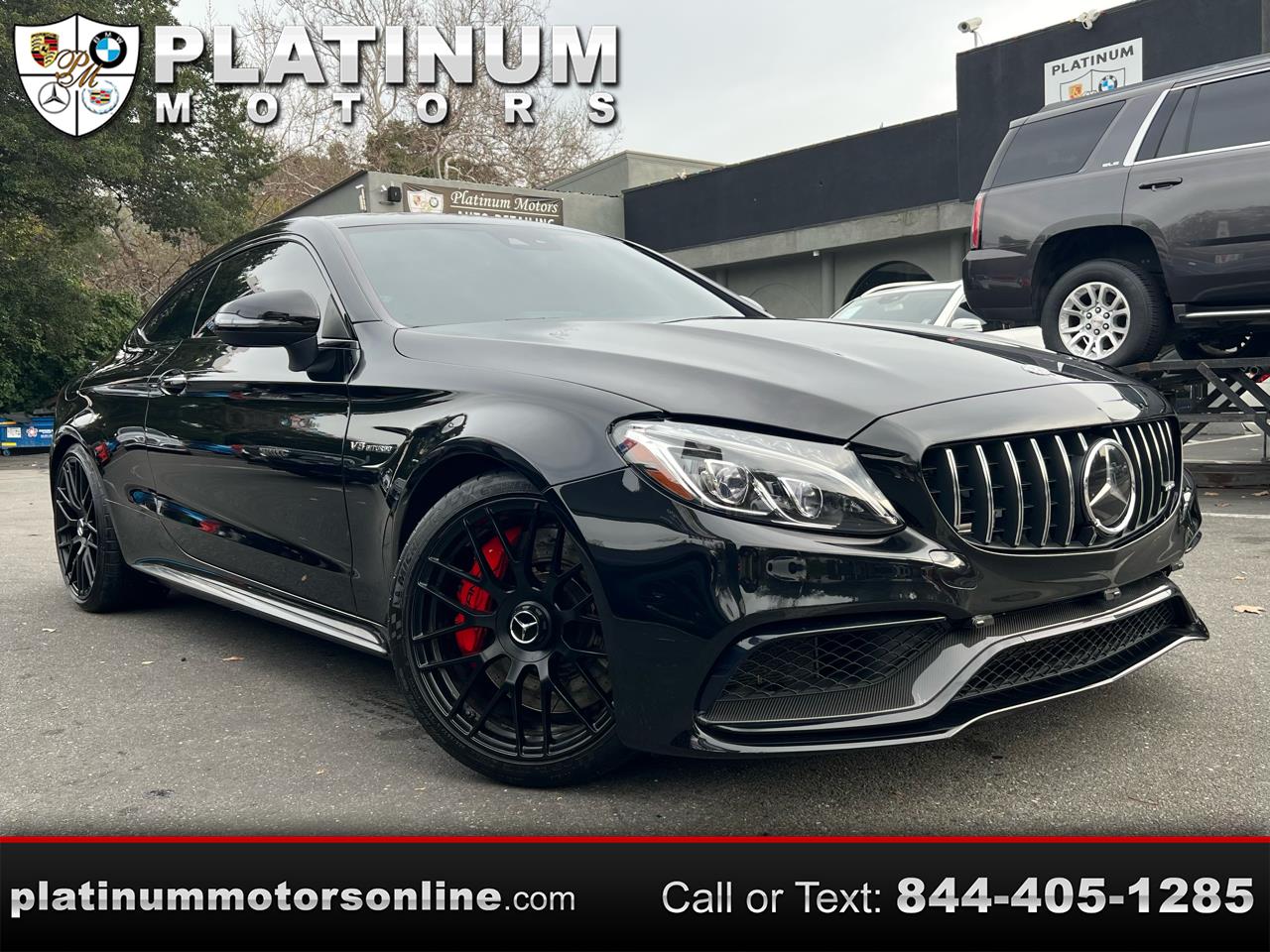 2018 Mercedes-Benz C-Class AMG C 63 S ~ L@@K ~ BLK/BLK ~ We Finance ~ Call !!
