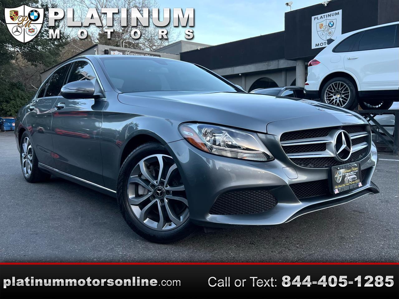 2018 Mercedes-Benz C-Class C 300 ~ L@@K ~ 49K Miles ~ Loaded ~ We Finance !