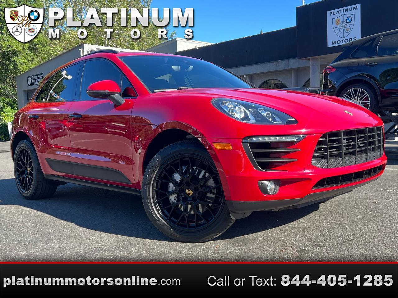 2018 Porsche Macan S AWD ~ L@@K ~ Red/BLK ~ Sport PKG ~ We Finance !