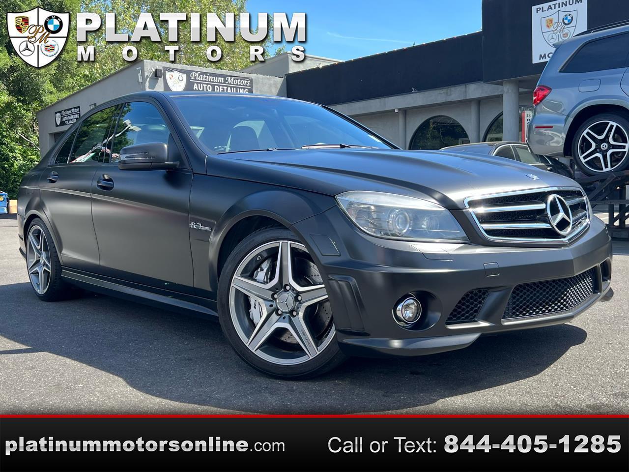 2010 Mercedes-Benz C-Class C 63 AMG ~ L@@K ~ BLK/BLK ~ 60K Miles ~ We Finance