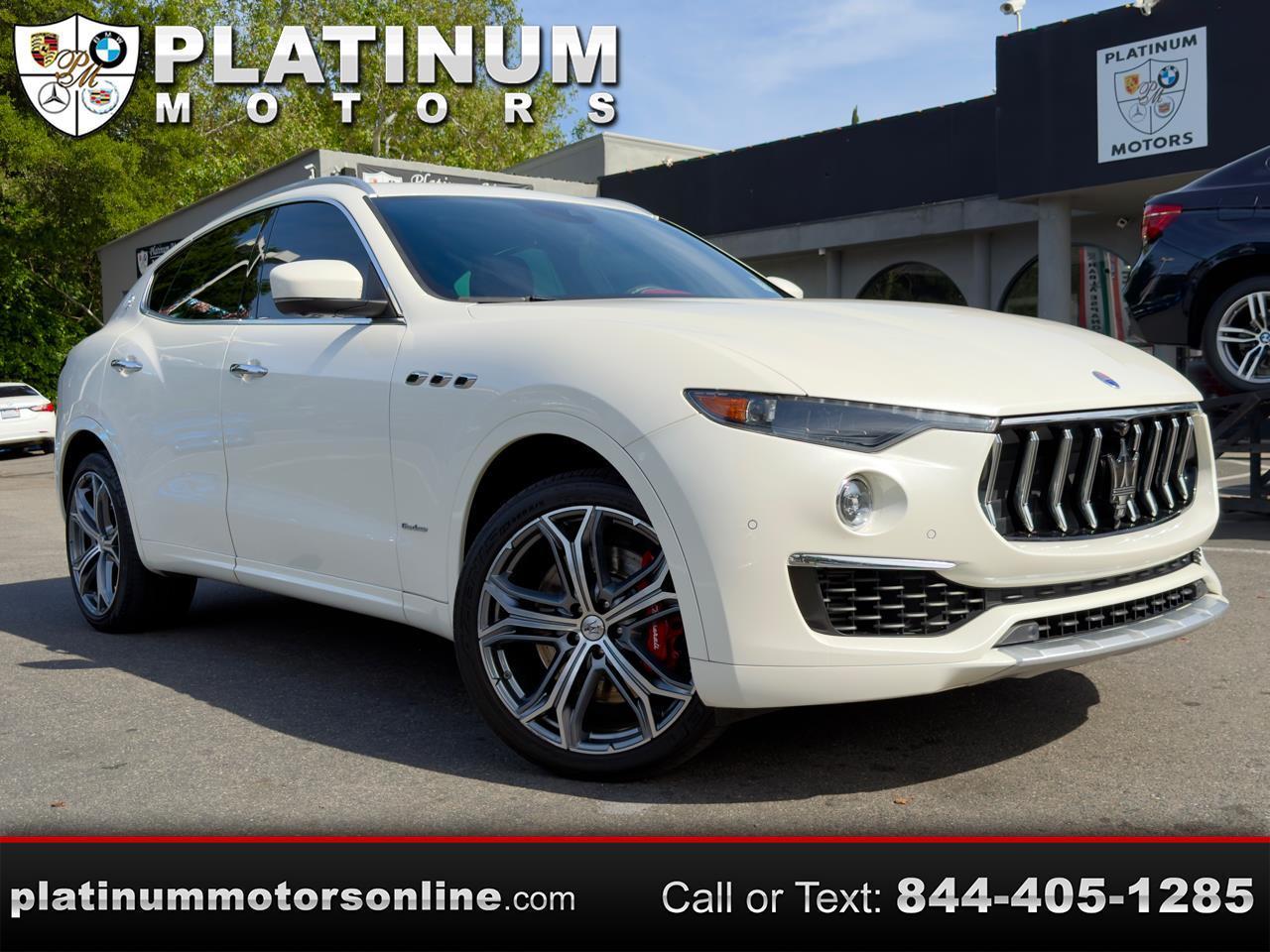 2021 Maserati Levante S GranLusso ~ 1 CA Owner ~ White/Red ~ We Finance
