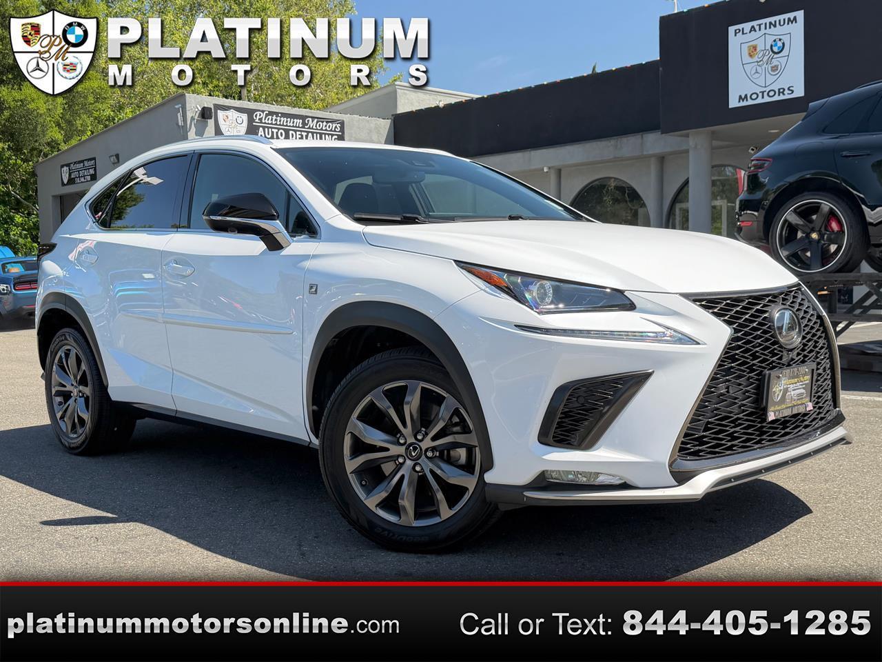 2021 Lexus NX 300 ~ L@@K ~ F Sport ~ White/BLK ~ We Finance !