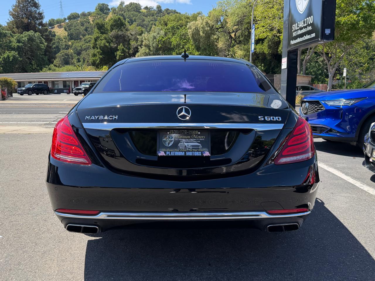 Mercedes-Benz S-Class 4dr Sdn Maybach S 600 RWD 2016