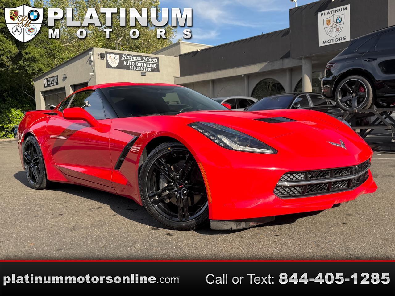 2017 Chevrolet Corvette Stingray ~ L@@K ~ 37K Miles ~ Red/BLK ~ We Finance