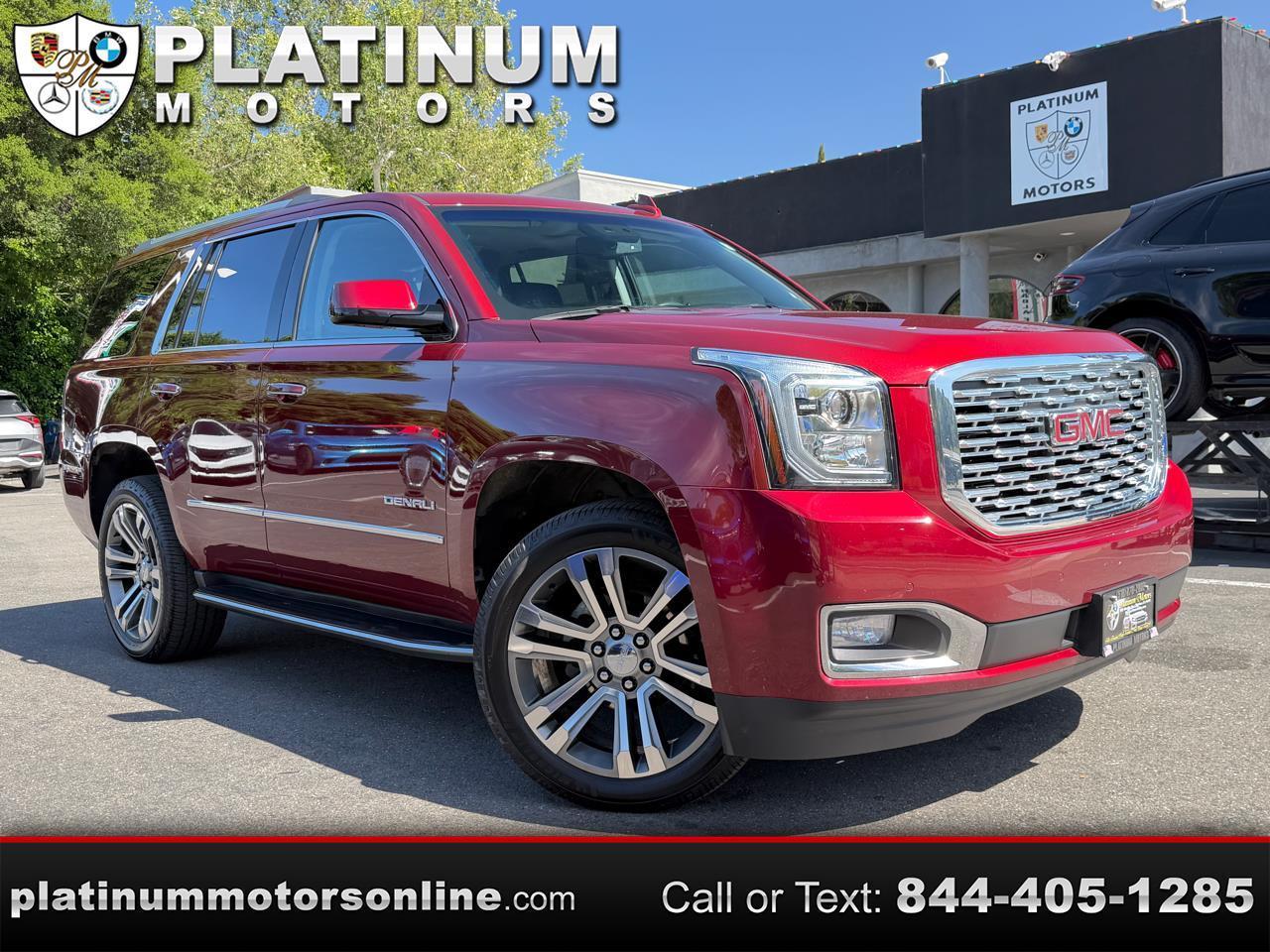 2018 GMC Yukon Denali 4WD ~ L@@K ~ Red/BLK ~ We Finance ~ Call !