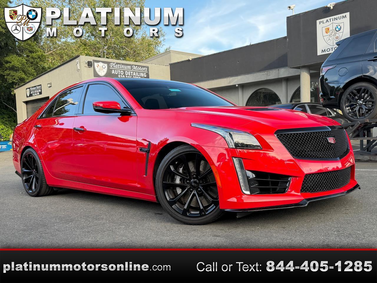 2019 Cadillac CTS-V Sedan ~ L@@K ~ Velocity Red ON Jet Black ~ We Finance !