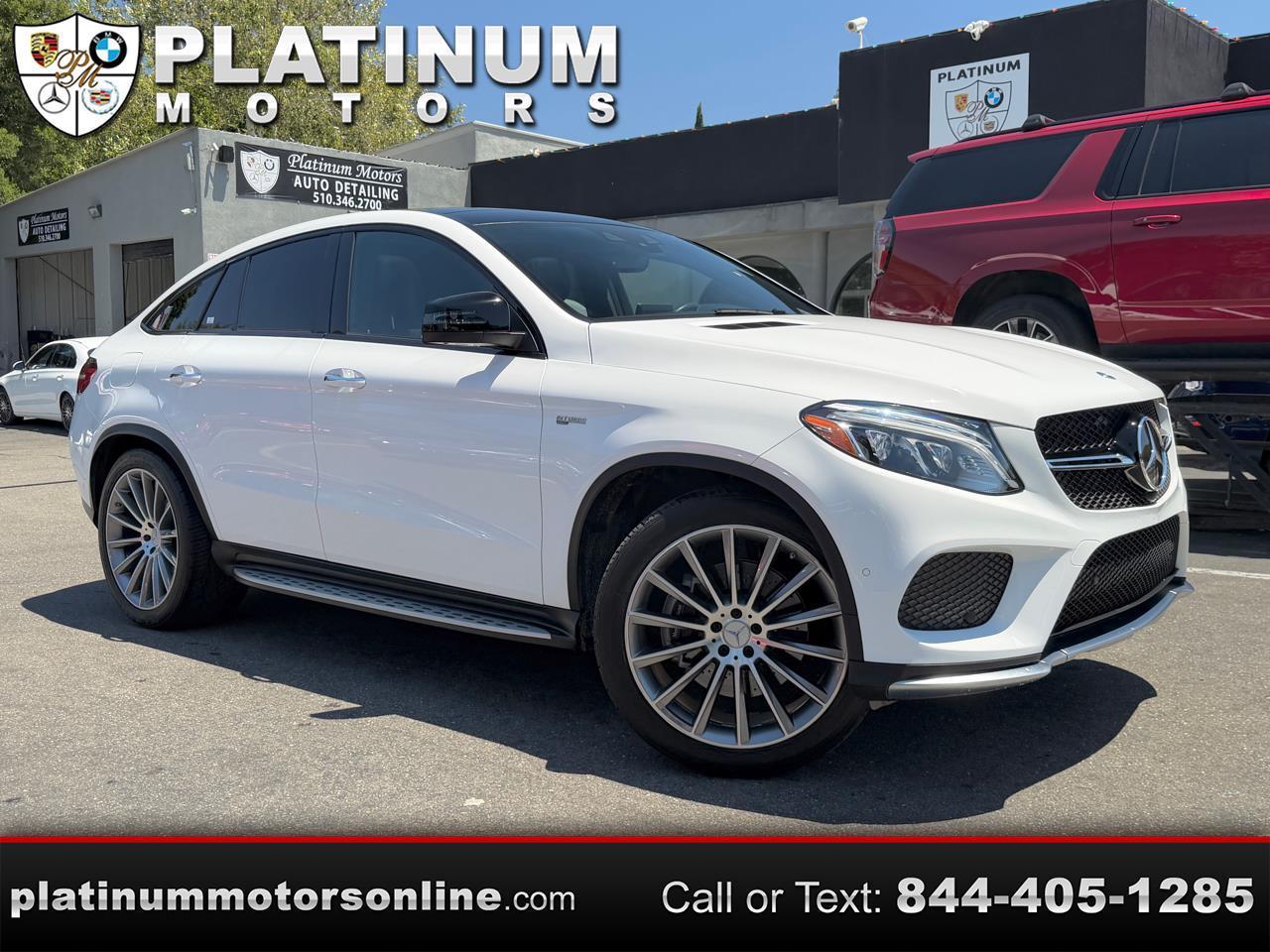 2018 Mercedes-Benz GLE AMG GLE 43 4MATIC Coupe ~ White/BLK ~ 52K Miles ~