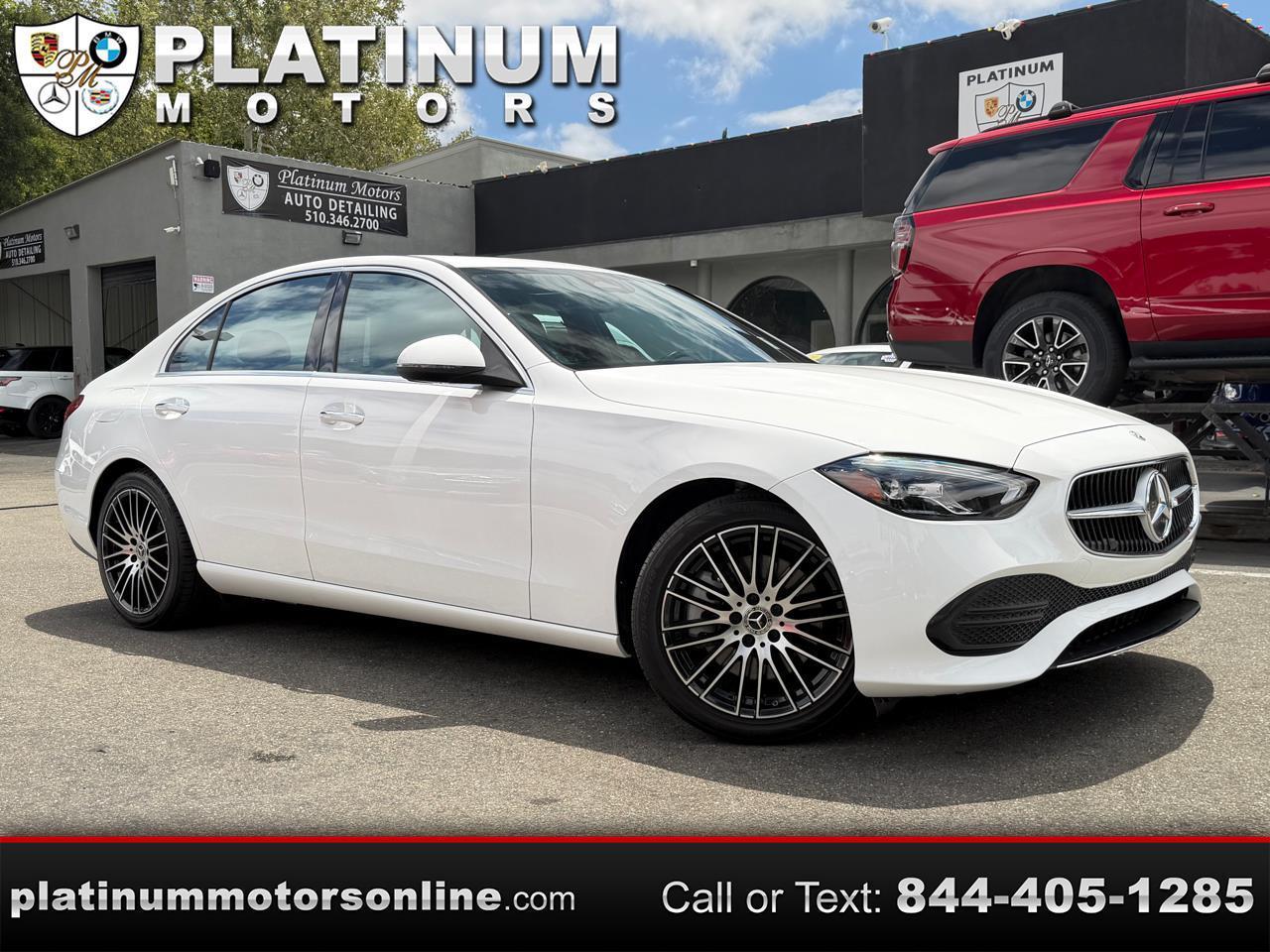 2023 Mercedes-Benz C-Class C 300 ~ L@@K ~ White/BLK ~ We Finance ~ Call Now !