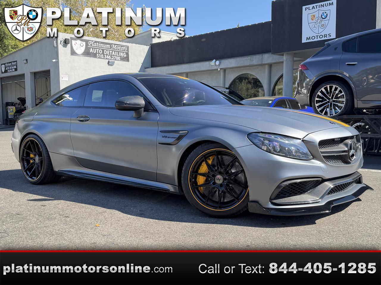 2017 Mercedes-Benz C-Class AMG C 63 S ~ L@@K ~ Edition One ~ We Finance ~ Cal