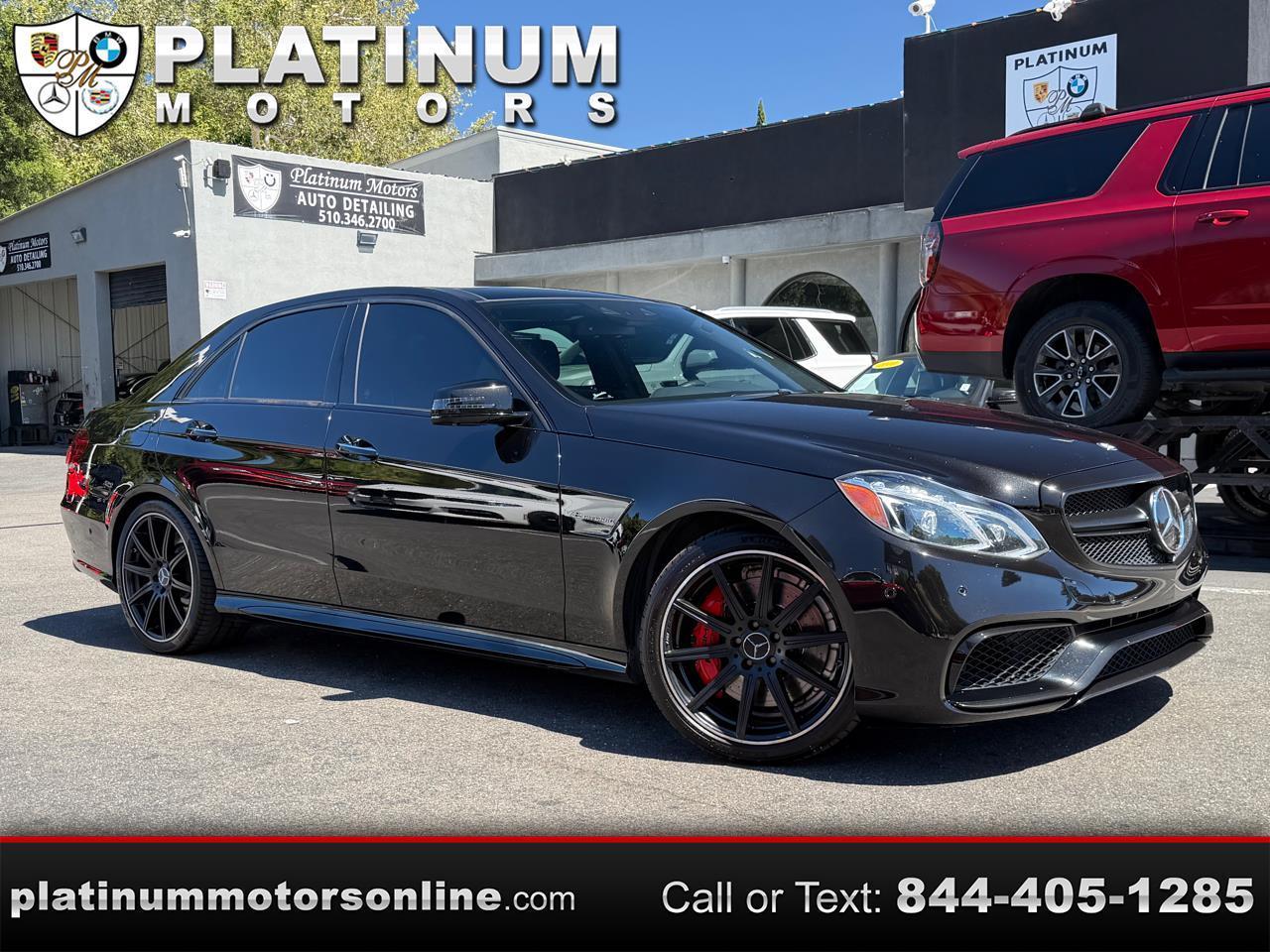 2016 Mercedes-Benz E-Class AMG E 63 S 4MATIC ~ L@@K ~ BLK/BLK ~ We Finance ~