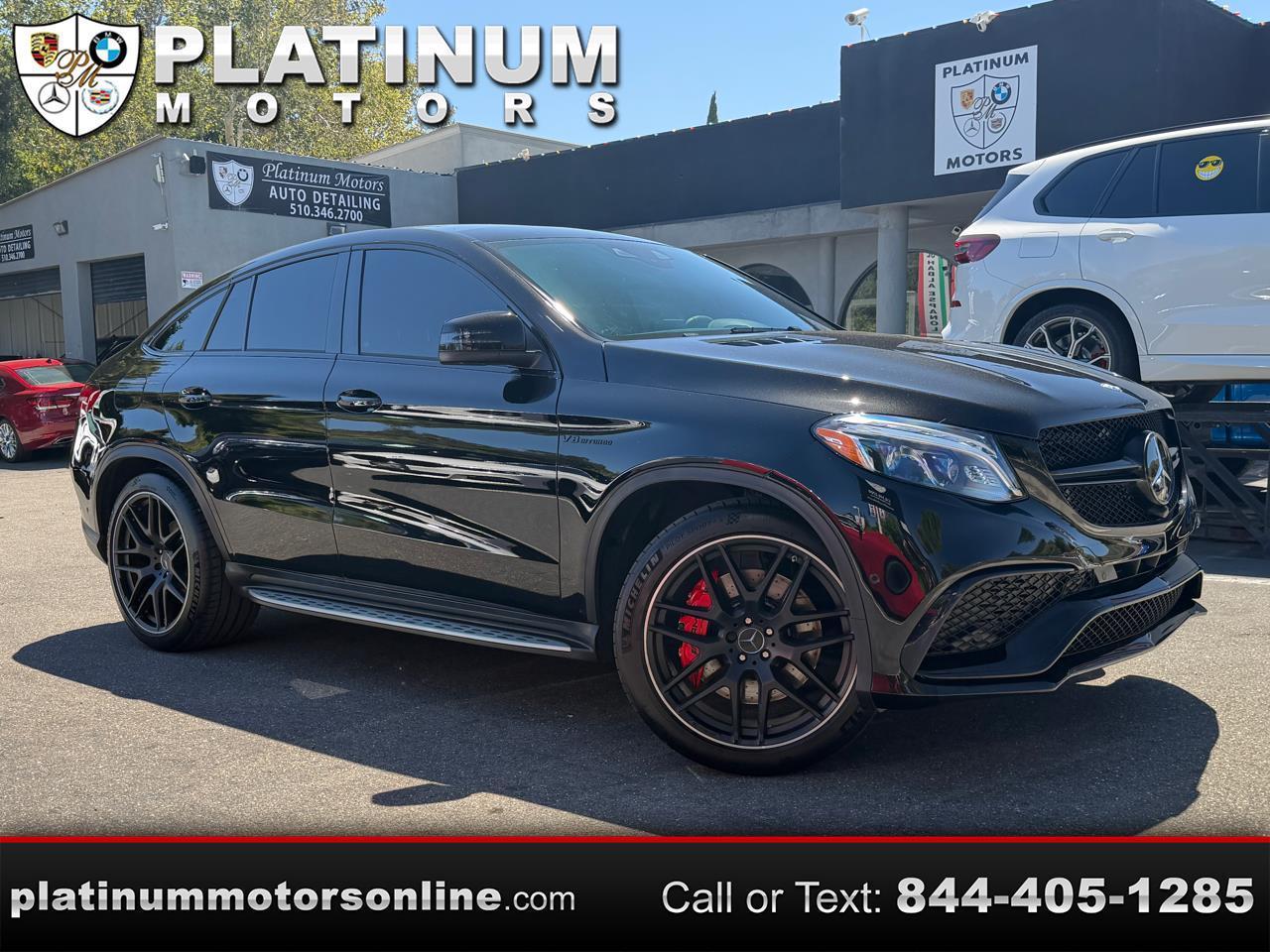 2019 Mercedes-Benz GLE AMG GLE 63 S 4MATIC Coupe ~ 1 Owner ~ BLK/BLK ~