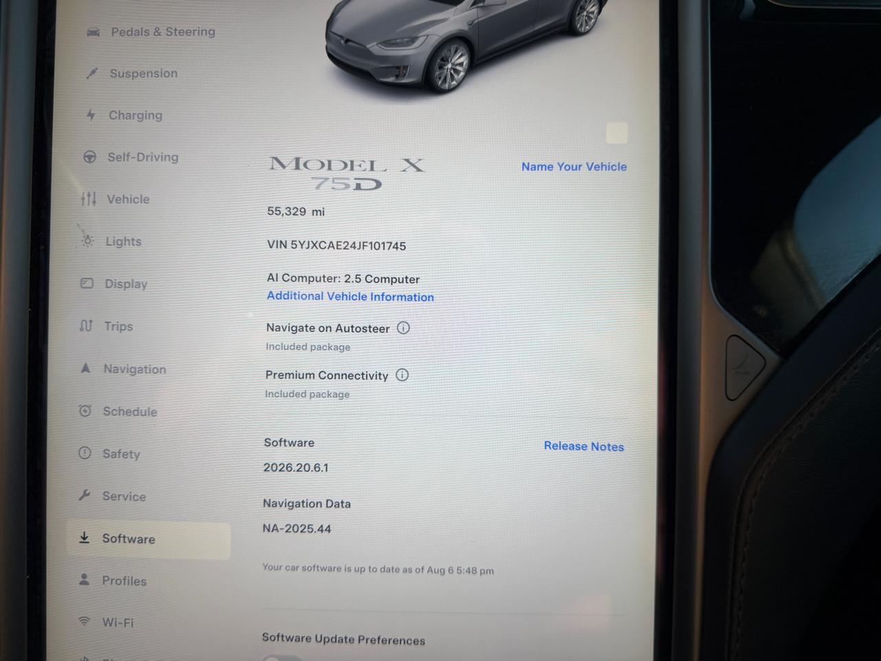 Tesla Model X  2018