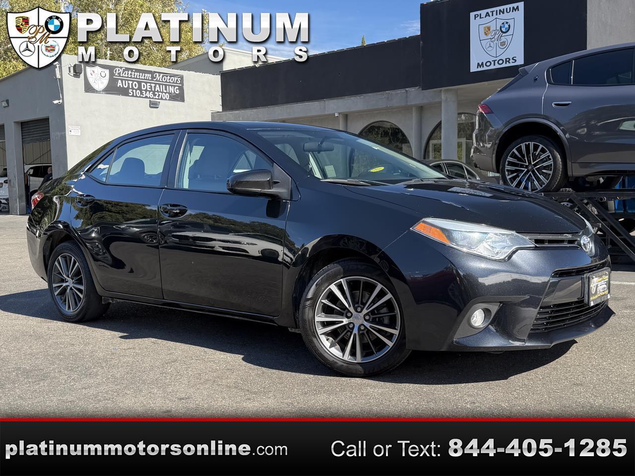 Toyota Corolla 4dr Sdn CVT S w/Special Edition Pkg (Natl) 2016