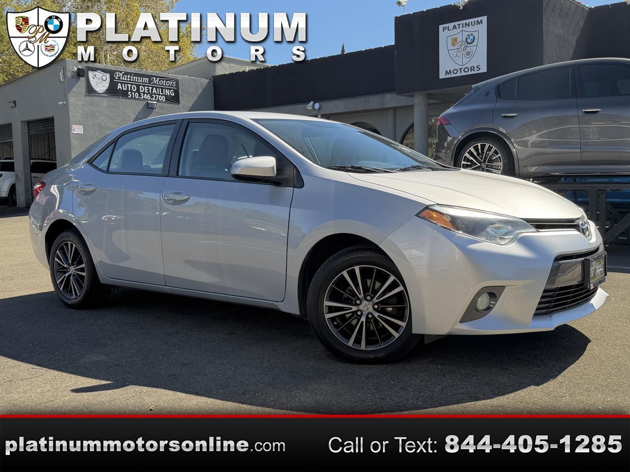 Toyota Corolla 4dr Sdn CVT S w/Special Edition Pkg (Natl) 2016