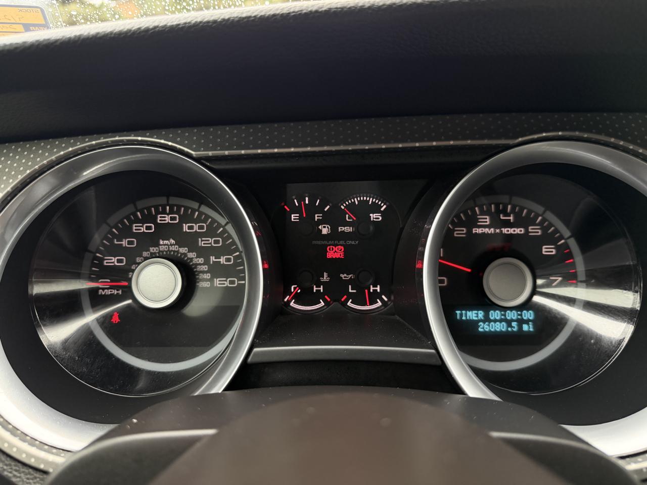 Ford Mustang 2dr Cpe Shelby GT500 2011